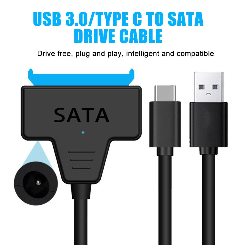 External Ssd - SATA-zu-USB-3.0-Adapter-Kabel, USB-3.0-Kabel für Festplatten, geeignet für