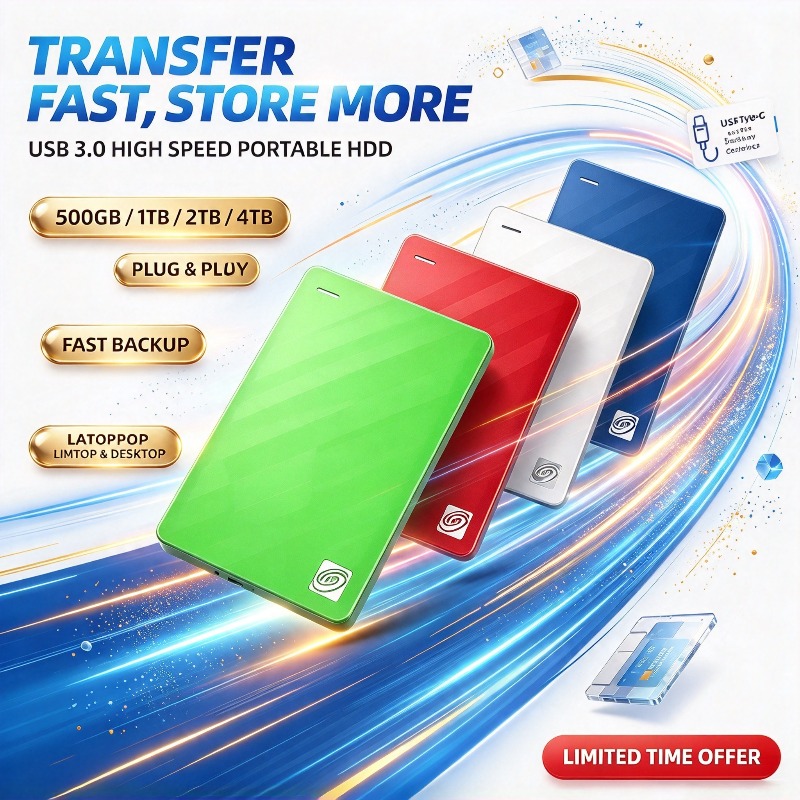 Ssd 500Gb - Brandneue, tragbare externe Festplatte, 2,5 Zoll,