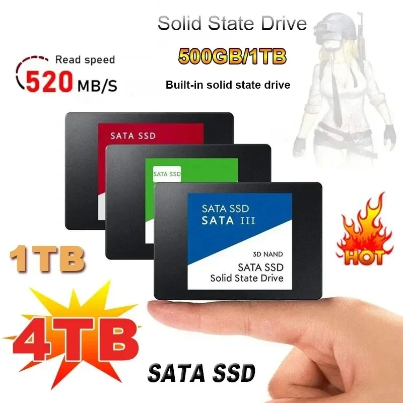 Hochgeschwindigkeits-SATA-III- – Ssd 500Gb Bewertung und Preis